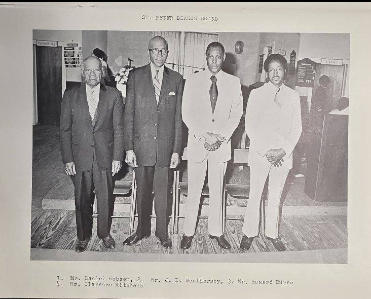 St. Peter Deacon Board, 1973