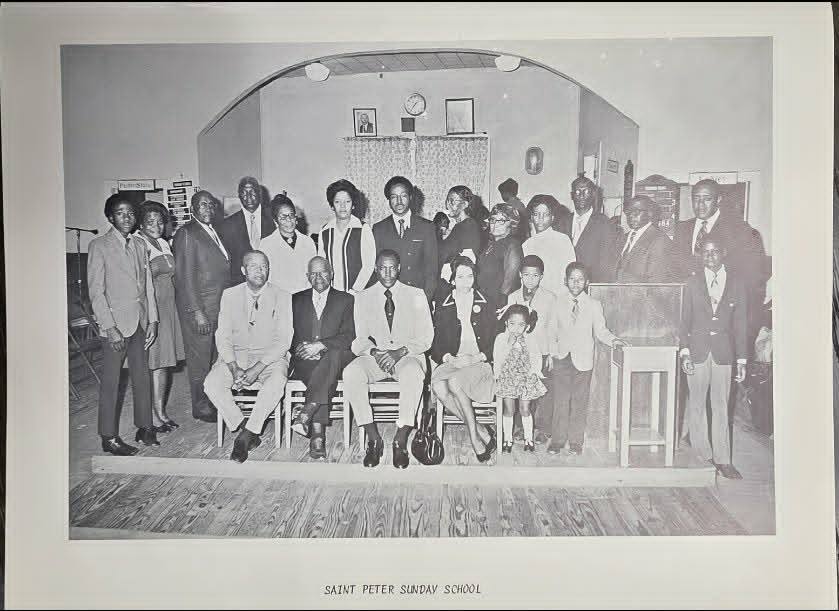 Saint Peter Sunday School, 1973